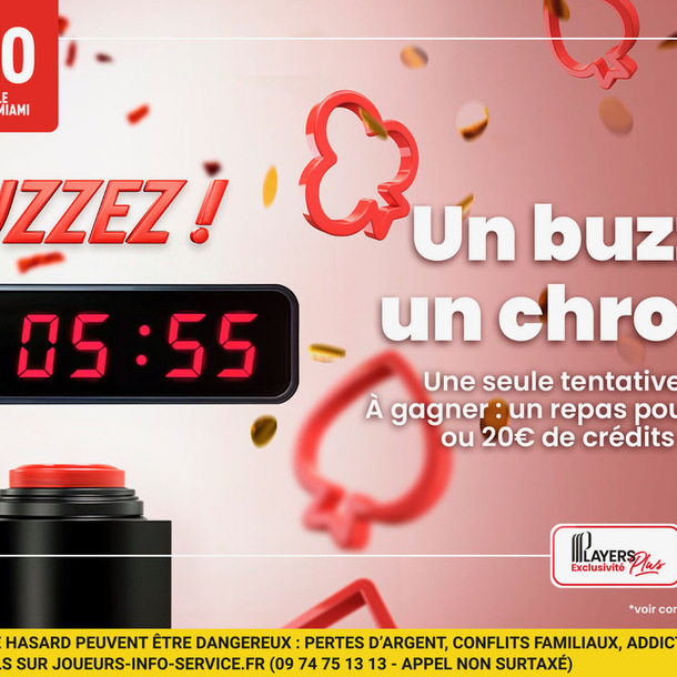 5.55 - le jeu du buzzer au Casino Le Miami